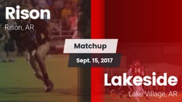 Matchup: Rison vs. Lakeside  2017