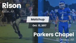 Matchup: Rison vs. Parkers Chapel  2017