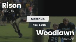 Matchup: Rison vs. Woodlawn  2017