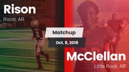 Matchup: Rison vs. McClellan  2018