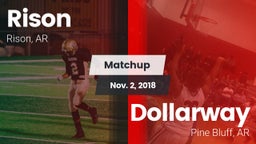 Matchup: Rison vs. Dollarway  2018