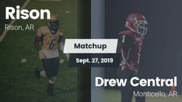Matchup: Rison vs. Drew Central  2019