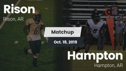 Matchup: Rison vs. Hampton  2019