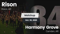 Matchup: Rison vs. Harmony Grove  2020