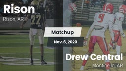 Matchup: Rison vs. Drew Central  2020
