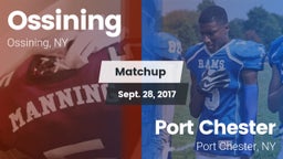 Matchup: Ossining vs. Port Chester  2017