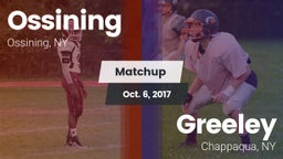 Matchup: Ossining vs. Greeley  2017