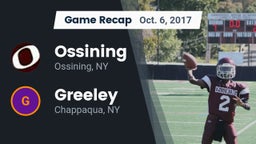 Recap: Ossining  vs. Greeley  2017