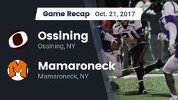 Recap: Ossining  vs. Mamaroneck  2017