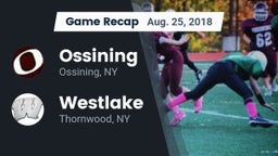 Recap: Ossining  vs. Westlake  2018
