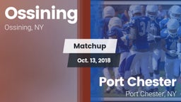 Matchup: Ossining vs. Port Chester  2018