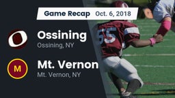 Recap: Ossining  vs. Mt. Vernon  2018