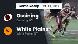 Recap: Ossining  vs. White Plains  2019