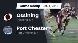 Recap: Ossining  vs. Port Chester  2019