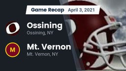 Recap: Ossining  vs. Mt. Vernon  2021