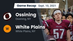 Recap: Ossining  vs. White Plains  2021