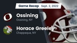 Recap: Ossining  vs. Horace Greeley  2022