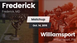 Matchup: Frederick vs. Williamsport  2016