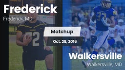 Matchup: Frederick vs. Walkersville  2016