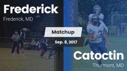 Matchup: Frederick vs. Catoctin  2017