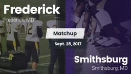 Matchup: Frederick vs. Smithsburg  2017