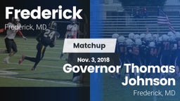 Matchup: Frederick vs. Governor Thomas Johnson  2018