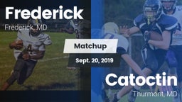 Matchup: Frederick vs. Catoctin  2019