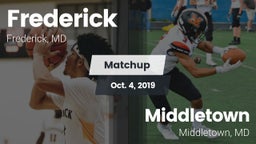 Matchup: Frederick vs. Middletown  2019
