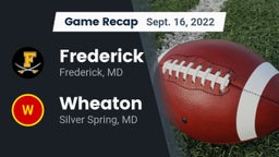 Recap: Frederick  vs. Wheaton  2022