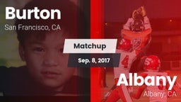 Matchup: Burton vs. Albany  2017