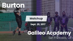 Matchup: Burton vs. Galileo Academy 2017