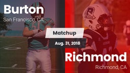 Matchup: Burton vs. Richmond  2018