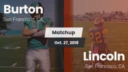 Matchup: Burton vs. Lincoln  2018