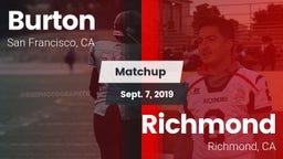 Matchup: Burton vs. Richmond  2019