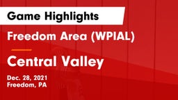 Freedom Area  (WPIAL) vs Central Valley  Game Highlights - Dec. 28, 2021
