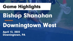 Bishop Shanahan  vs Downingtown West  Game Highlights - April 13, 2022