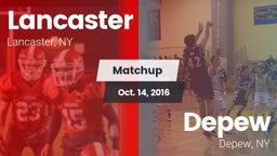 Matchup: Lancaster vs. Depew  2016