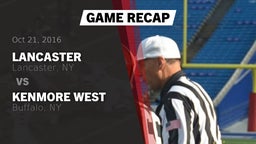 Recap: Lancaster  vs. Kenmore West  2016