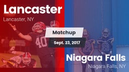 Matchup: Lancaster vs. Niagara Falls  2017