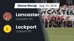 Recap: Lancaster  vs. Lockport  2018