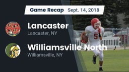 Recap: Lancaster  vs. Williamsville North  2018