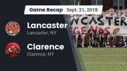 Recap: Lancaster  vs. Clarence  2018