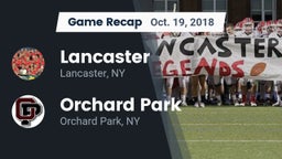 Recap: Lancaster  vs. Orchard Park  2018