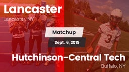 Matchup: Lancaster vs. Hutchinson-Central Tech  2019