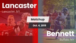 Matchup: Lancaster vs. Bennett  2019