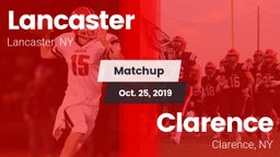 Matchup: Lancaster vs. Clarence  2019