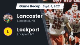 Recap: Lancaster  vs. Lockport  2021