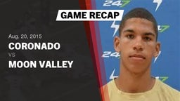 Recap: Coronado  vs. Moon Valley 2015