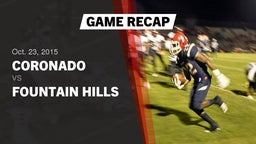 Recap: Coronado  vs. Fountain Hills 2015