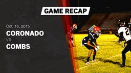 Recap: Coronado  vs. Combs 2015